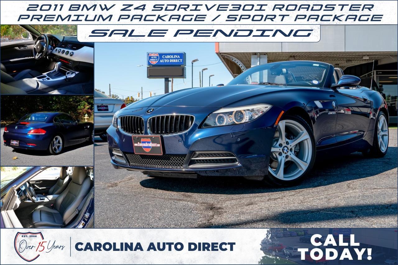 2011 BMW Z4 sDrive30i Roadster / Premium Package / Sport Package! 2011 BMW Z4 sDrive30i Roadster / Premium Package / Sport Package!