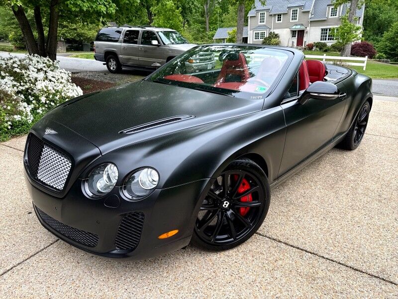 2011 Bentley Continental Supersports Supersports Convertible AWD 2011 Bentley Continental Supersports Supersports Convertible AWD