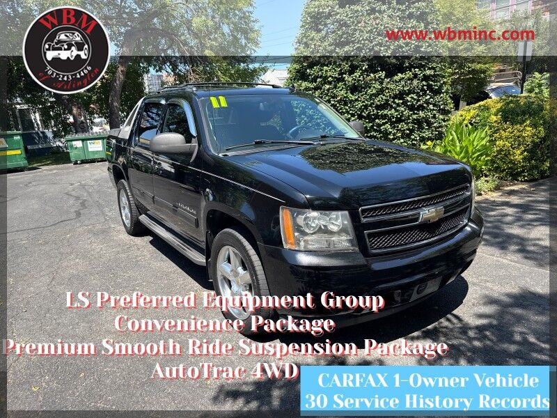 2011 Chevrolet Avalanche 1500 4WD Crew Cad LS 2011 Chevrolet Avalanche 1500 4WD Crew Cad LS