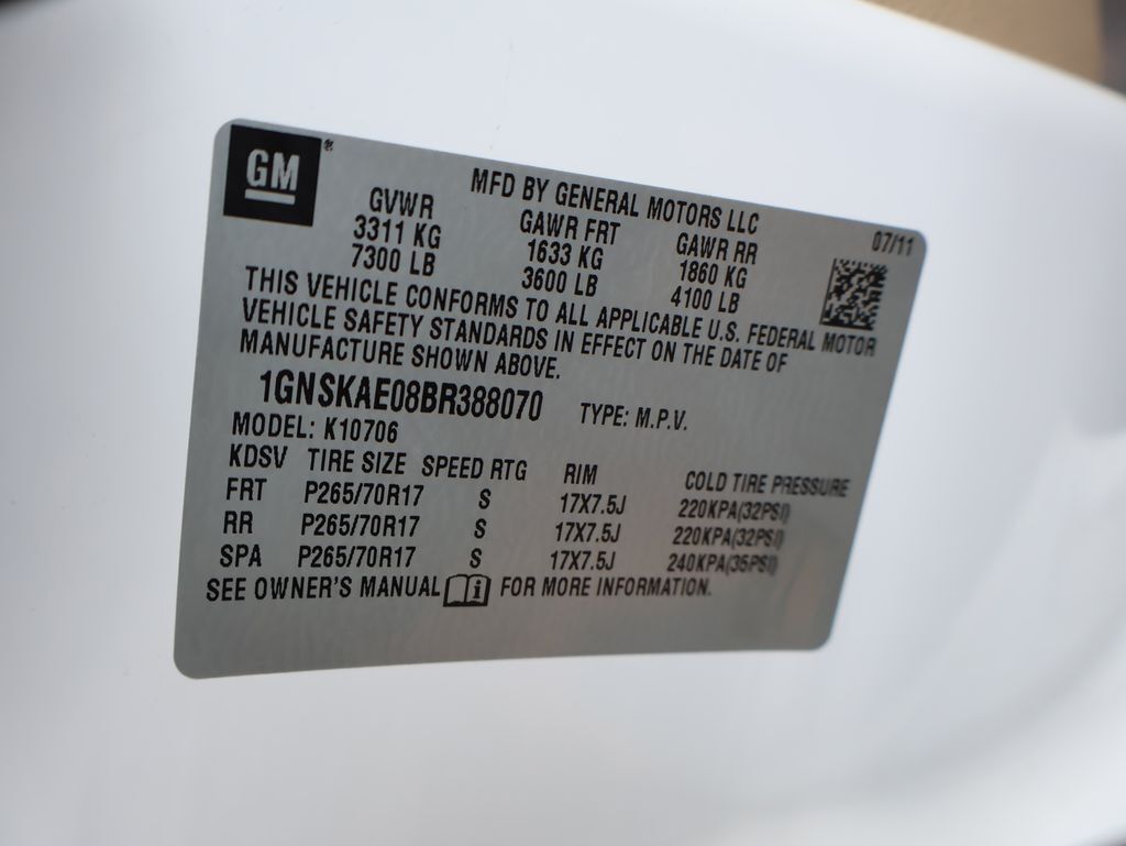 2011 Chevrolet Tahoe LS
