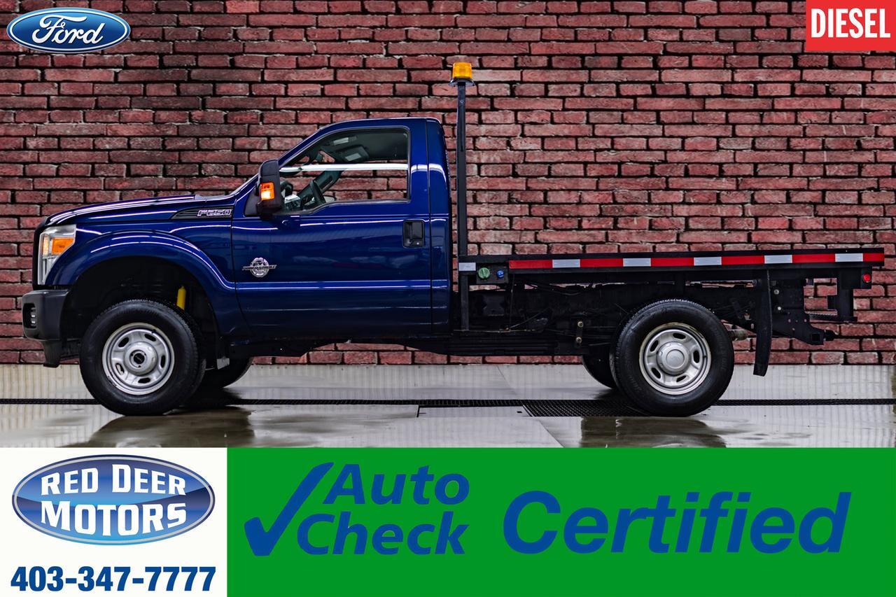 2011 Ford F-250 4x4 Reg Cab XLT Flat Deck Diesel Red Deer AB 2011 Ford F-250 4x4 Reg Cab XLT Flat Deck Diesel Red Deer AB