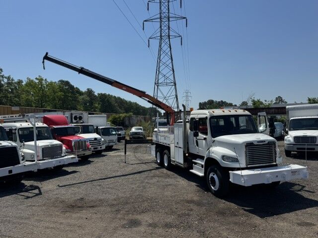 2011 Freightliner No Model M2 XCab Service Bodyw 12000 Palfinger Crane 2011 Freightliner No Model M2 XCab Service Bodyw 12000 Palfinger Crane