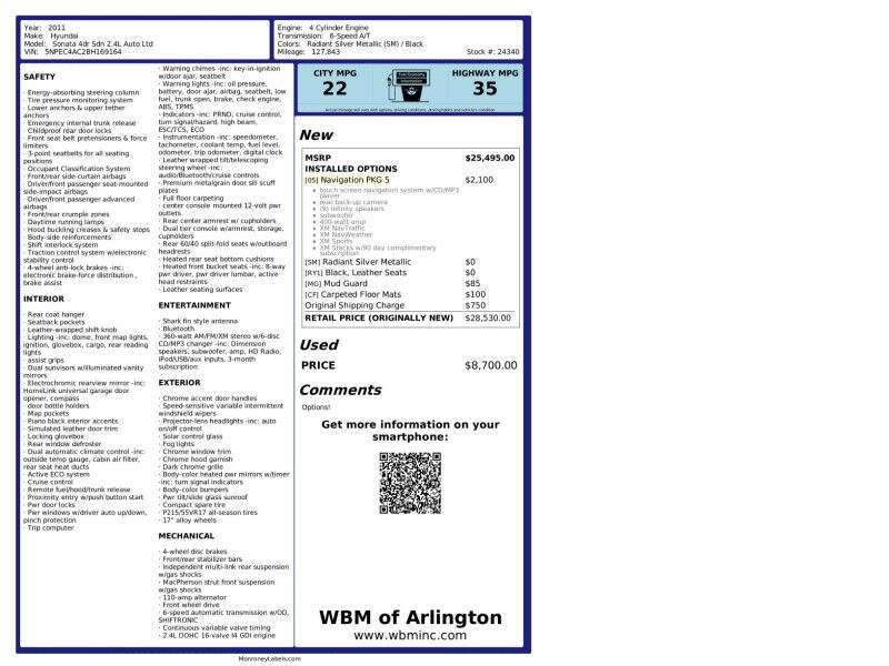2011 Hyundai Sonata Limited FWD 2011 Hyundai Sonata Limited FWD