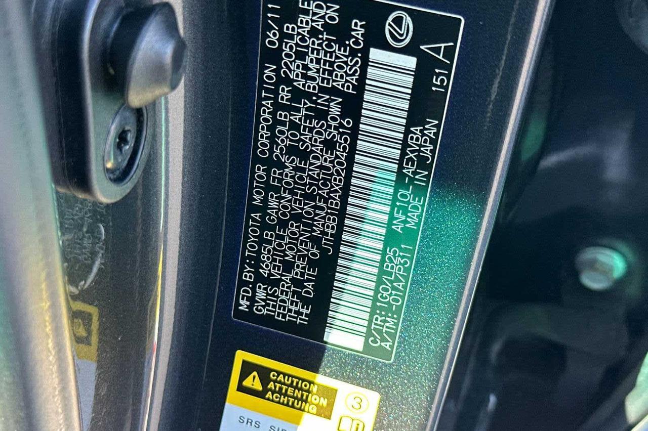 2011 Lexus HS 250h Roseville CA