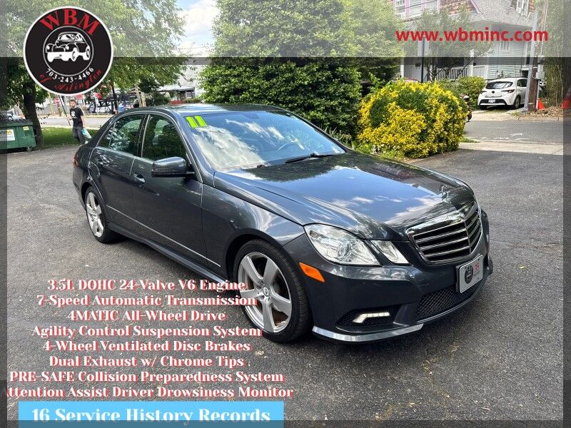 2011 Mercedes-Benz E-Class E 350 Luxury 4MATIC Arlington VA 2011 Mercedes-Benz E-Class E 350 Luxury 4MATIC Arlington VA