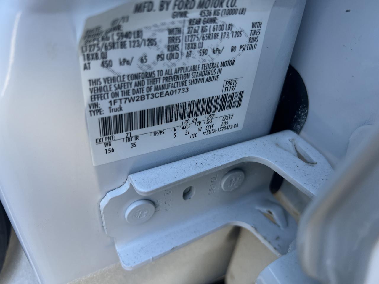 FORDF250 CREW CAB 4X418