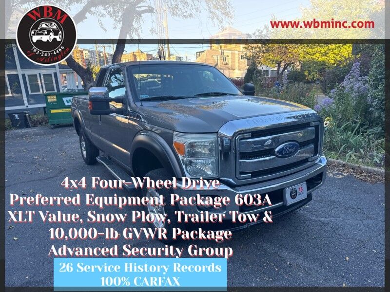 2012 Ford F-250 XLT SuperCab 4WD 2012 Ford F-250 XLT SuperCab 4WD