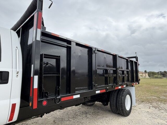 2012 Ford F-750XL Crew Cab 18' Steel Landscape Dump Truck with Tree Spades Homestead FL 2012 Ford F-750XL Crew Cab 18' Steel Landscape Dump Truck with Tree Spades Homestead FL