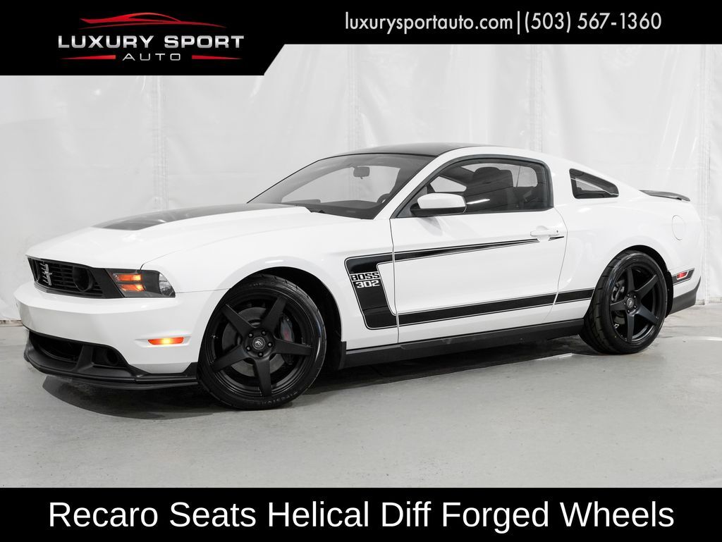 2012 Ford Mustang Boss 302 2012 Ford Mustang Boss 302