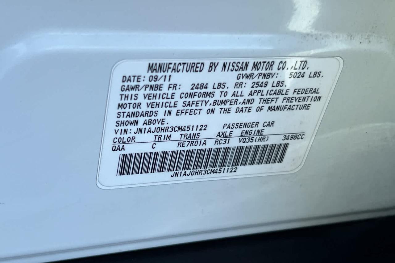 2012 INFINITI EX35 Journey Roseville CA