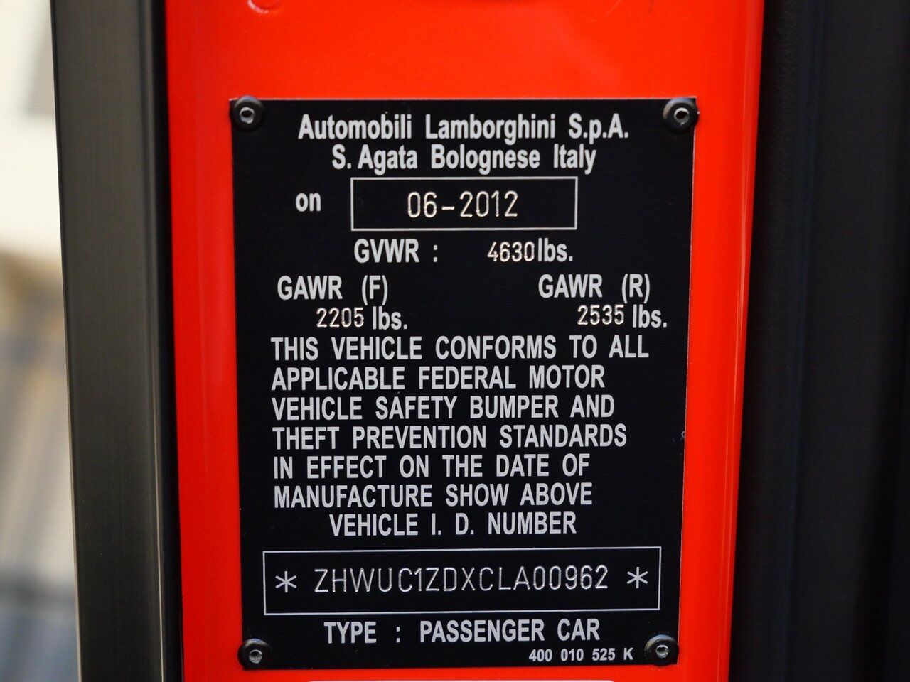 2012 Lamborghini Aventador LP700-4 LP700-4 Lawrence KS