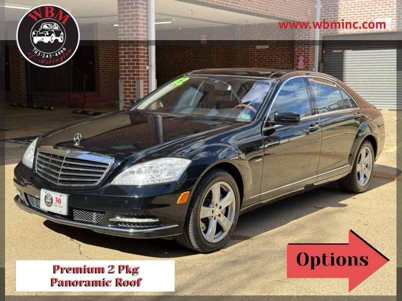 2012 Mercedes-Benz S-Class S 550 4MATIC w/ Premium Package 2 Arlington VA 2012 Mercedes-Benz S-Class S 550 4MATIC w/ Premium Package 2 Arlington VA