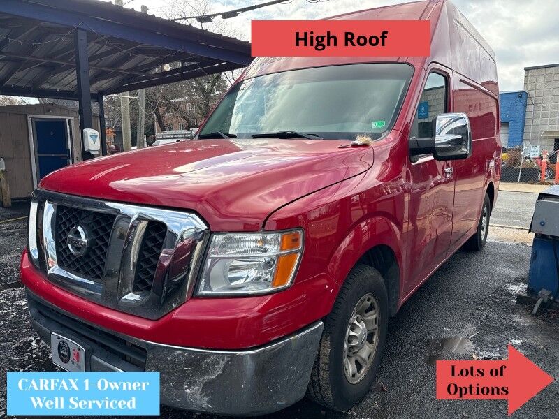 2012 Nissan NV 2500 HD SV with High Roof Arlington VA