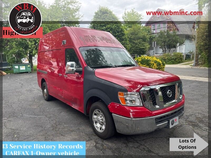 2012 Nissan NV 2500 HD SV with High Roof 2012 Nissan NV 2500 HD SV with High Roof