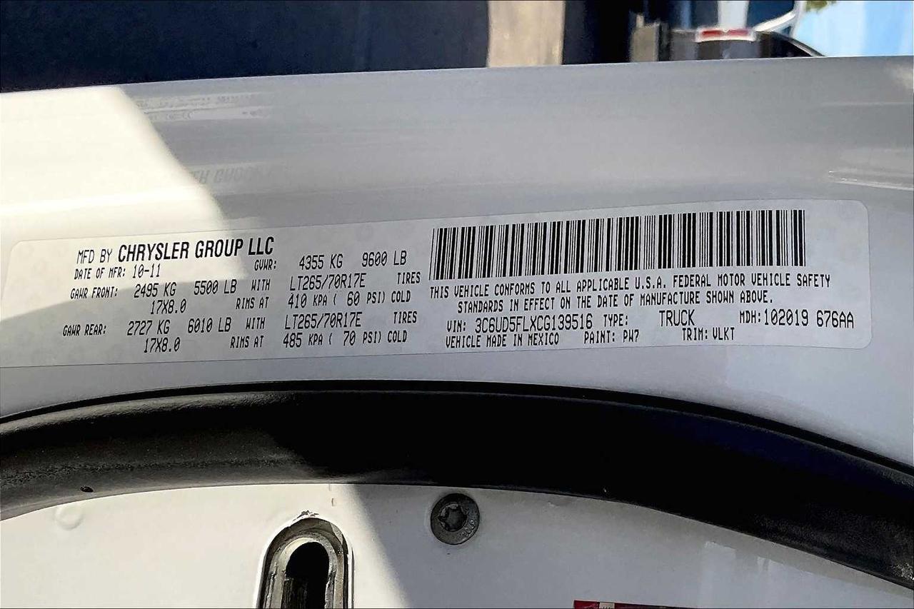 2012 Ram 2500 Laramie Roseville CA