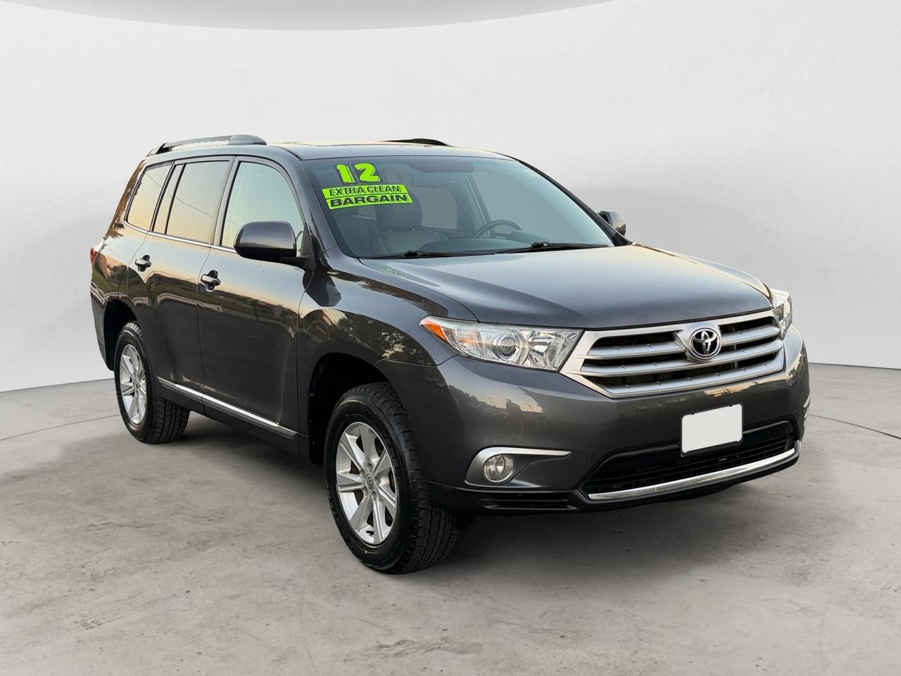2012 TOYOTA HIGHLANDER SE 2012 TOYOTA HIGHLANDER SE