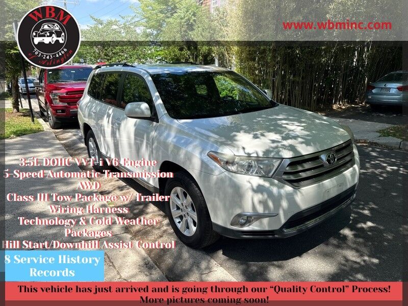 2012 Toyota Highlander SE AWD w/ Tech Pkg 2012 Toyota Highlander SE AWD w/ Tech Pkg