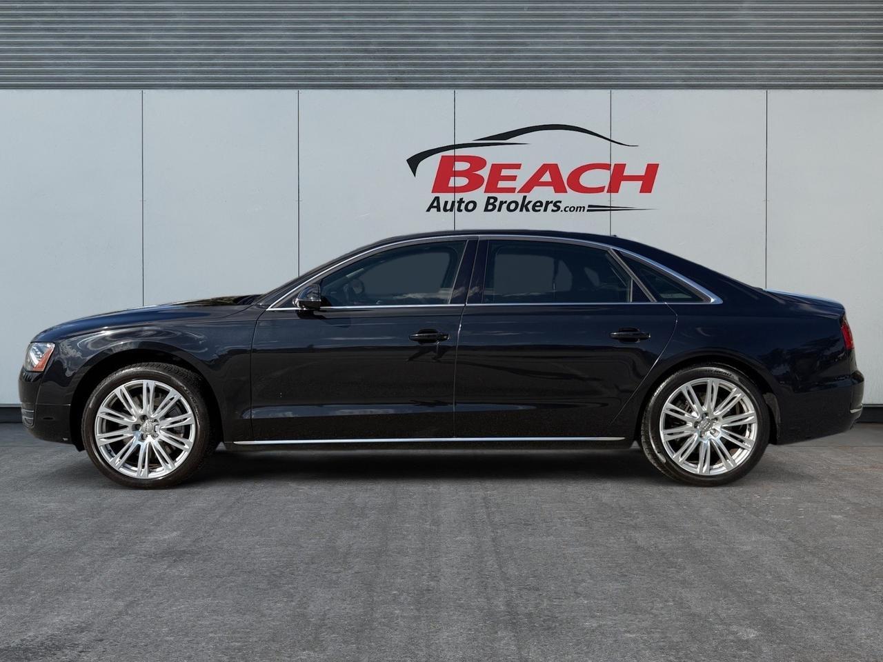 2013 Audi A8 L 4.0L, BACKUP CAMERA, SUNROOF, HEATED AND VENTILATED SEATS, POWER LIFTGATE, UNIVERSAL GARAGE DOOR OPENER, POWER MIRRORS, AUTO START/STOP, TINTED WINDOWS, BOSE SOUND SYSTEM, LOW MILES, THIS IS THE DEFINITION OF LUXURY COME AND TEST DRIVE IT TODAY! Norfolk VA 2013 Audi A8 L 4.0L, BACKUP CAMERA, SUNROOF, HEATED AND VENTILATED SEATS, POWER LIFTGATE, UNIVERSAL GARAGE DOOR OPENER, POWER MIRRORS, AUTO START/STOP, TINTED WINDOWS, BOSE SOUND SYSTEM, LOW MILES, THIS IS THE DEFINITION OF LUXURY COME AND TEST DRIVE IT TODAY! Norfolk VA