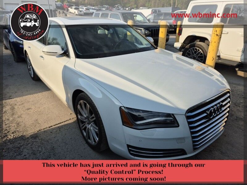 2013 Audi A8 L L 3.0T Sedan 4D AWD/4WD Arlington VA 2013 Audi A8 L L 3.0T Sedan 4D AWD/4WD Arlington VA