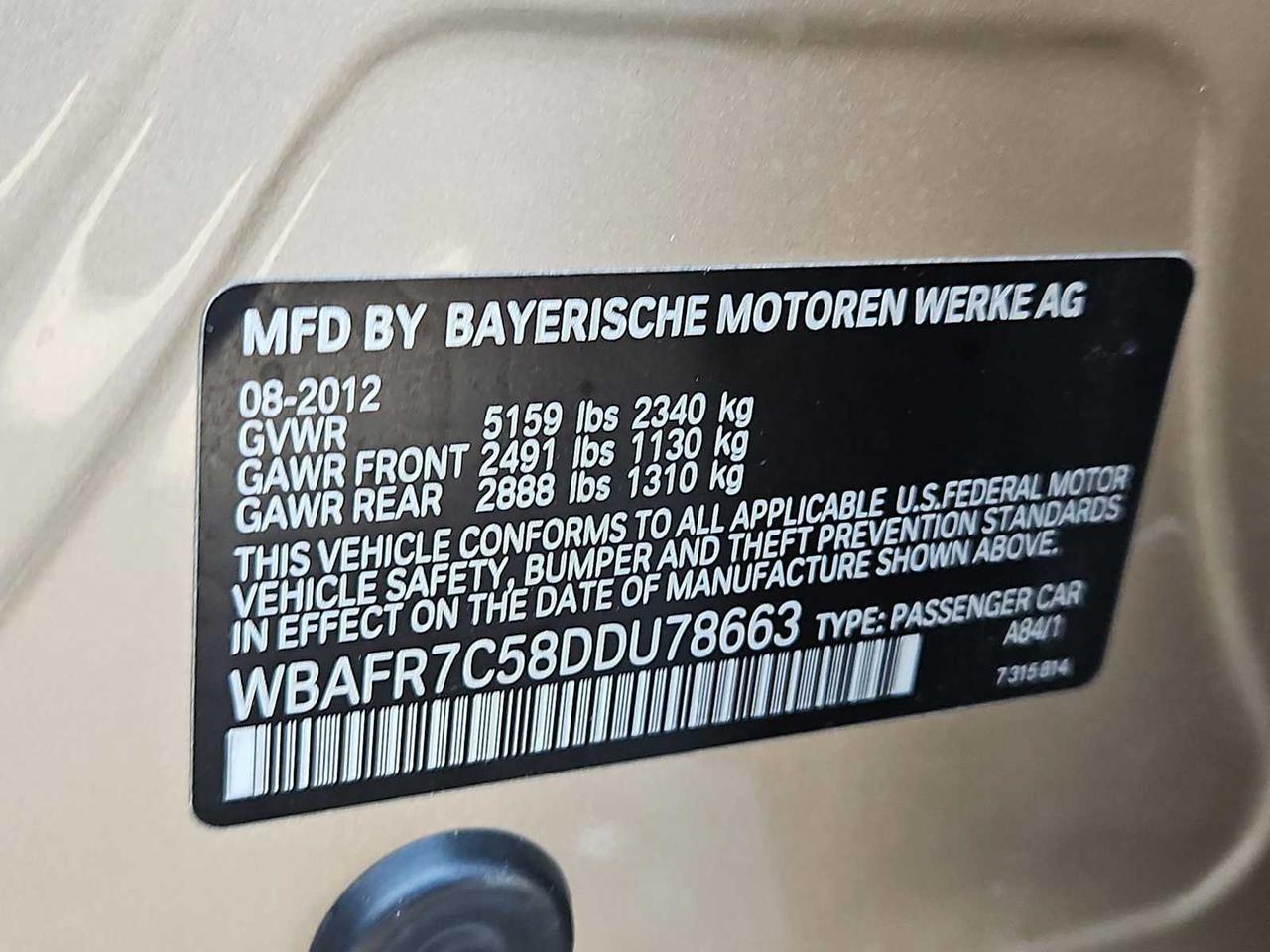 2013 BMW 5 Series 535i Irving TX 2013 BMW 5 Series 535i Irving TX