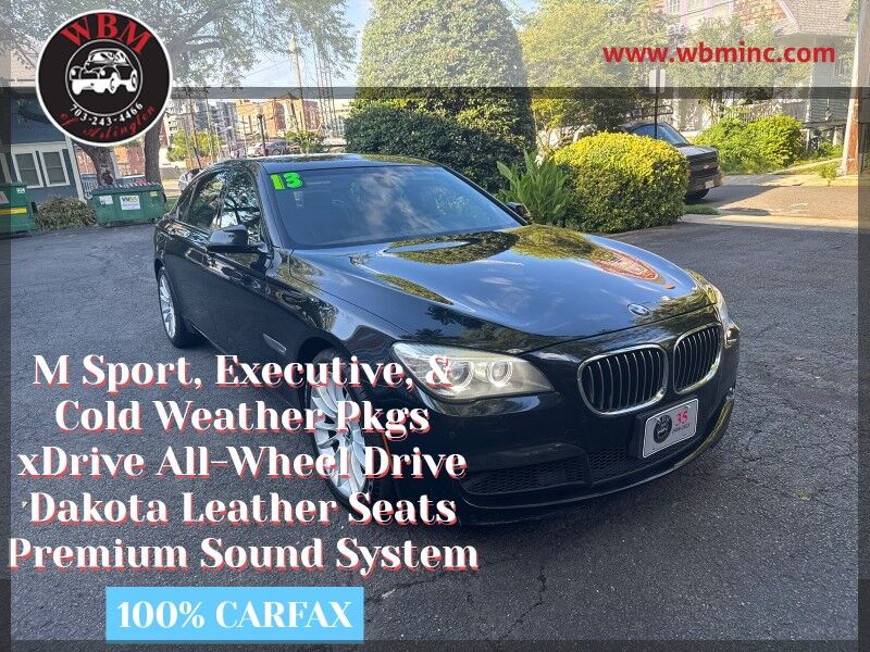 2013 BMW 7 Series 740Li xDrive w/ M Sport Package 2013 BMW 7 Series 740Li xDrive w/ M Sport Package