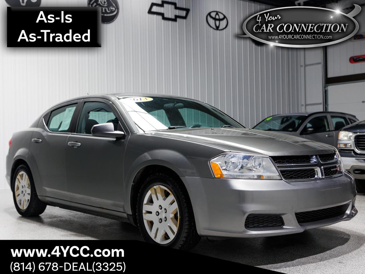 2013 Dodge Avenger SE Cranberry PA 2013 Dodge Avenger SE Cranberry PA