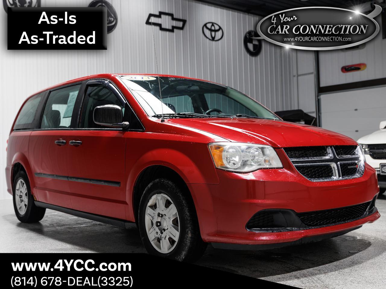 2013 Dodge Grand Caravan American Value Package 7-Passenger Cranberry PA 2013 Dodge Grand Caravan American Value Package 7-Passenger Cranberry PA
