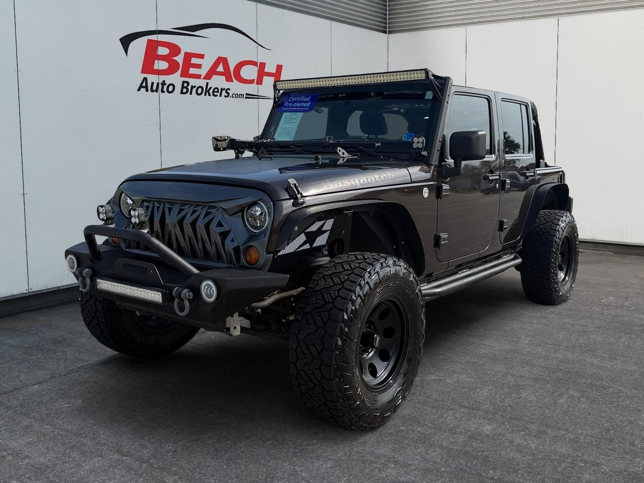 2013 Jeep Wrangler Unlimited Sport, TOW PACKAGE, RUNNING BOARDS, BRUSH GUARD, TOW HOOKS, SPARE TIRE, THIS JEEP IS READY FOR IT'S NEXT ADVENTURE! 2013 Jeep Wrangler Unlimited Sport, TOW PACKAGE, RUNNING BOARDS, BRUSH GUARD, TOW HOOKS, SPARE TIRE, THIS JEEP IS READY FOR IT'S NEXT ADVENTURE!