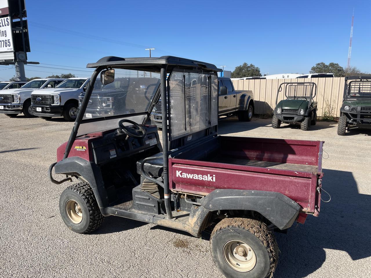 2013 KAWASAKI 4000 Goldthwaite TX 2013 KAWASAKI 4000 Goldthwaite TX