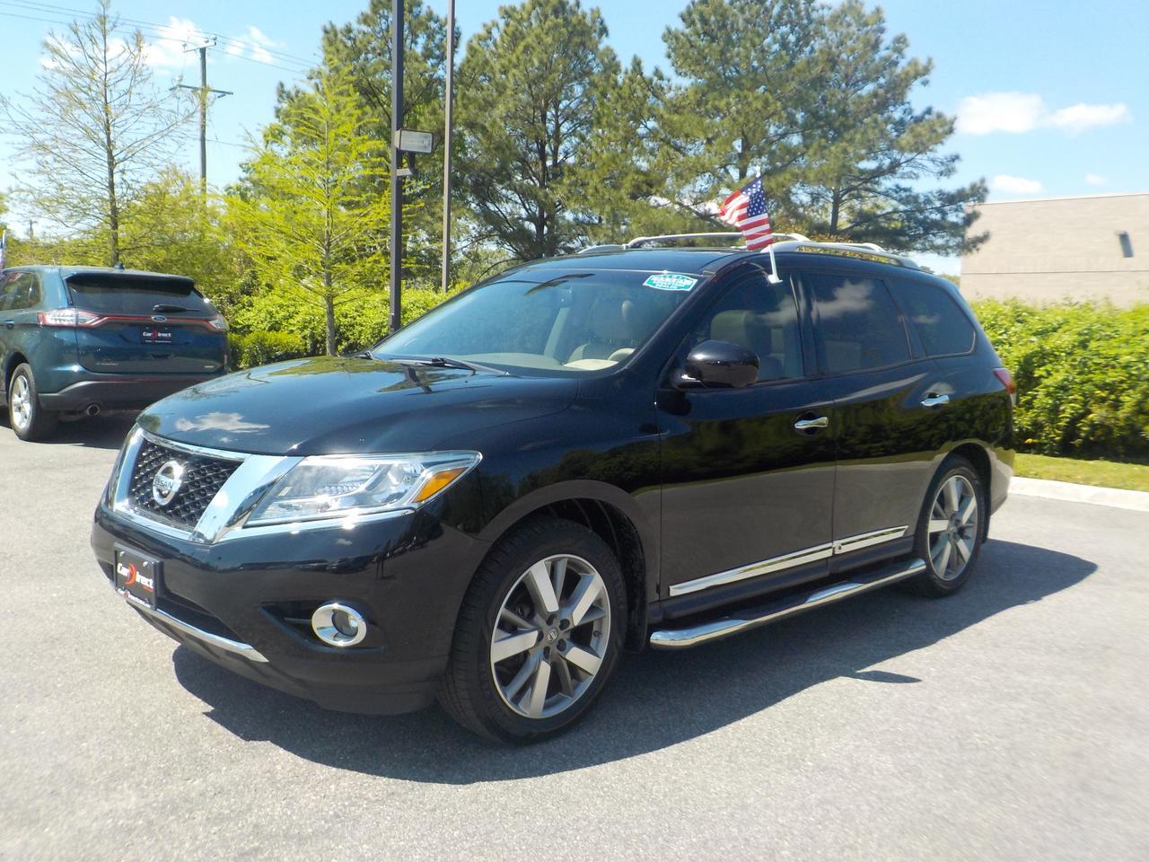 2013 NISSAN PATHFINDER PLATINUM 4X4, LEATHER, 3RD ROW SEAT, DVD, NAVIGATION, BLUETOOTH, ONLY 94K MILES! 2013 NISSAN PATHFINDER PLATINUM 4X4, LEATHER, 3RD ROW SEAT, DVD, NAVIGATION, BLUETOOTH, ONLY 94K MILES!