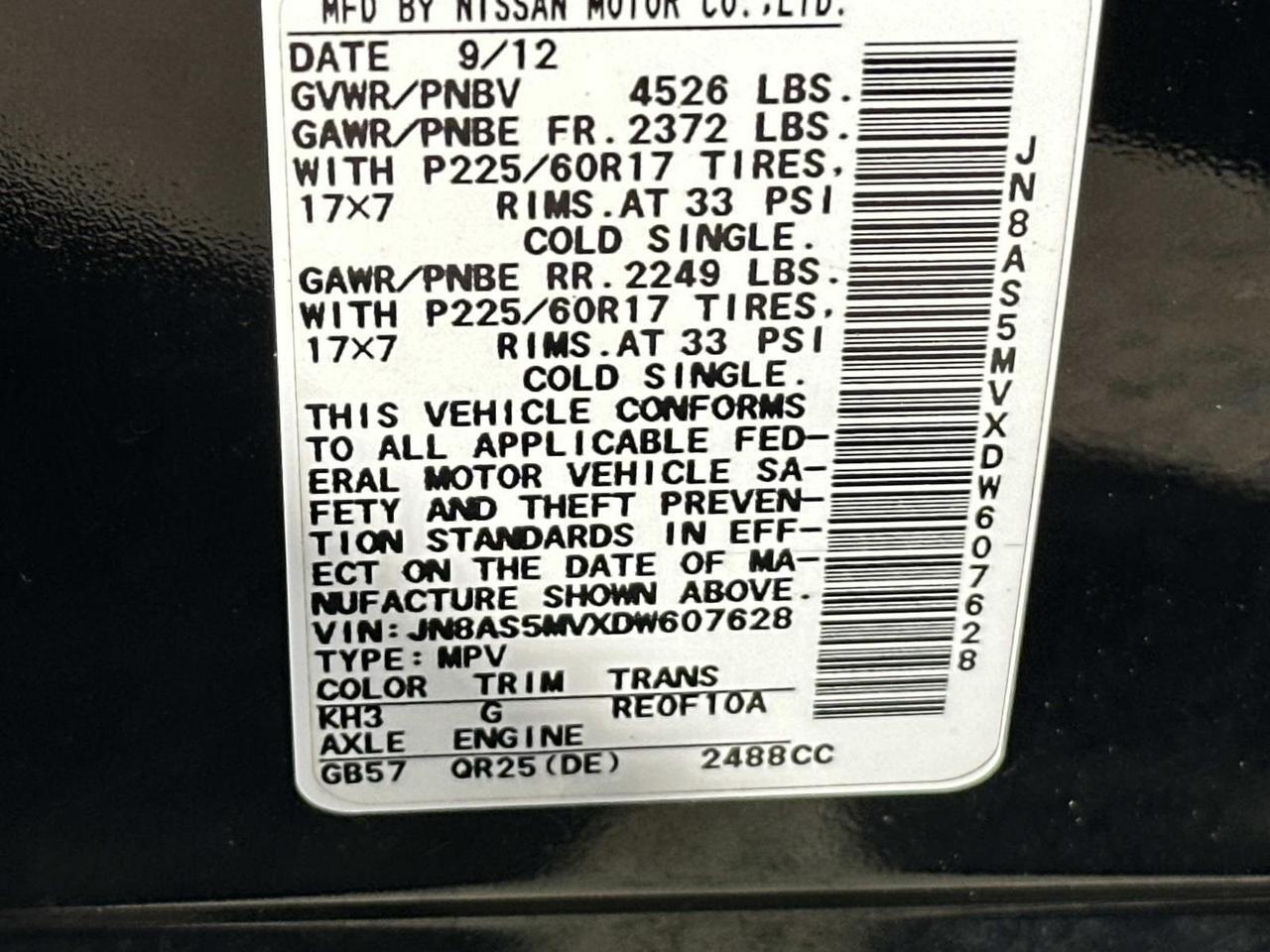 2013 Nissan Rogue SV Woodbridge VA