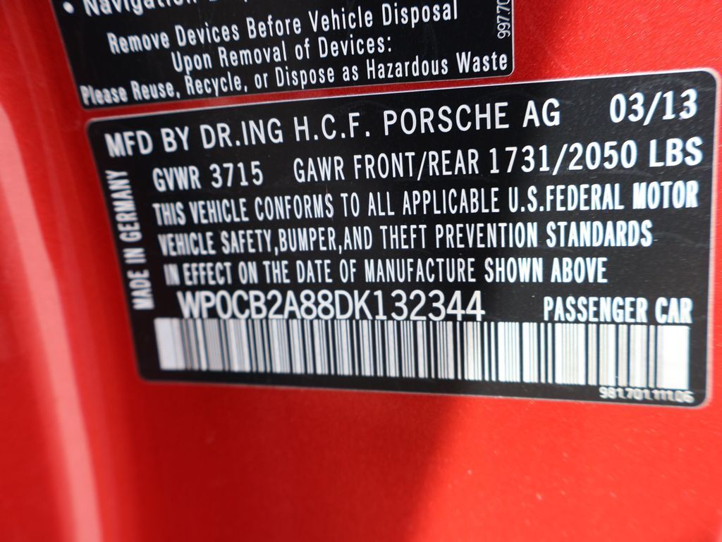 2013 Porsche Boxster S San Clemente CA