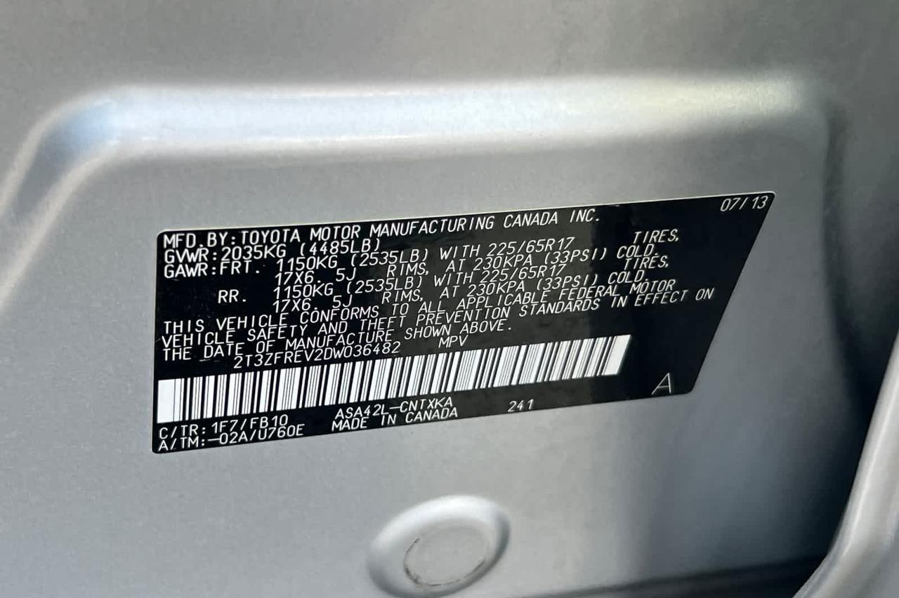 2013 Toyota RAV4 LE Roseville CA