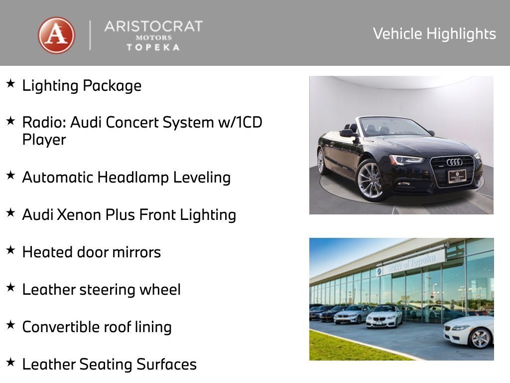 2014 Audi A5 2.0T Premium San Clemente CA
