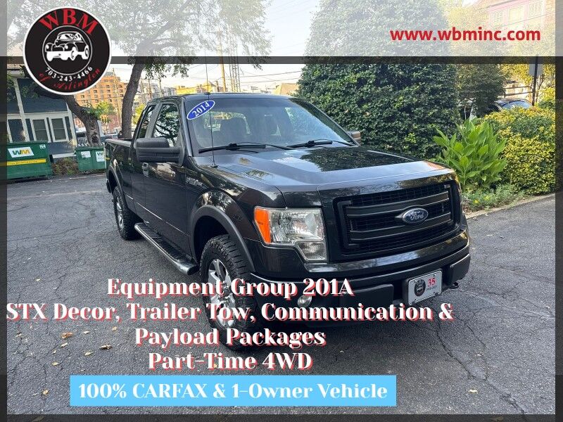 2014 Ford F-150 STX SuperCab 4WD 2014 Ford F-150 STX SuperCab 4WD
