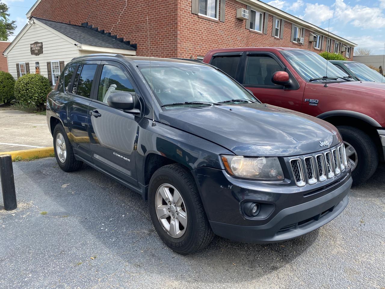 2014 JEEP COMPASS SPORT, WHOLESALE TO THE PUBLIC, BAD TRANS, ENGINE RUNS GOOD! 2014 JEEP COMPASS SPORT, WHOLESALE TO THE PUBLIC, BAD TRANS, ENGINE RUNS GOOD!