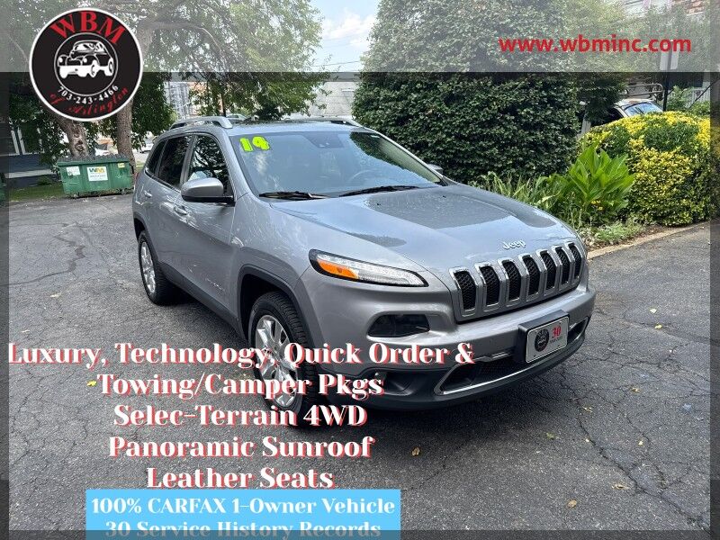 2014 Jeep Cherokee Limited AWD/4WD w/ Technology Group 2014 Jeep Cherokee Limited AWD/4WD w/ Technology Group