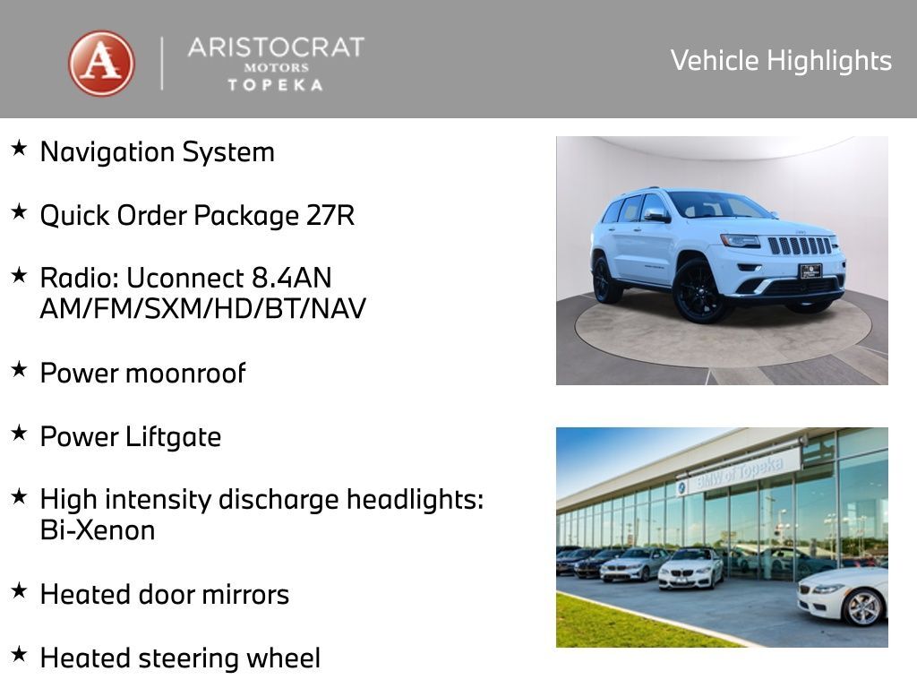 2014 Jeep Grand Cherokee Summit