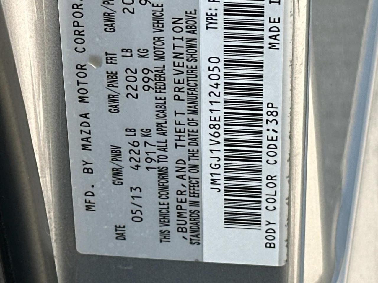2014 MAZDA Mazda6 i Touring Woodbridge VA