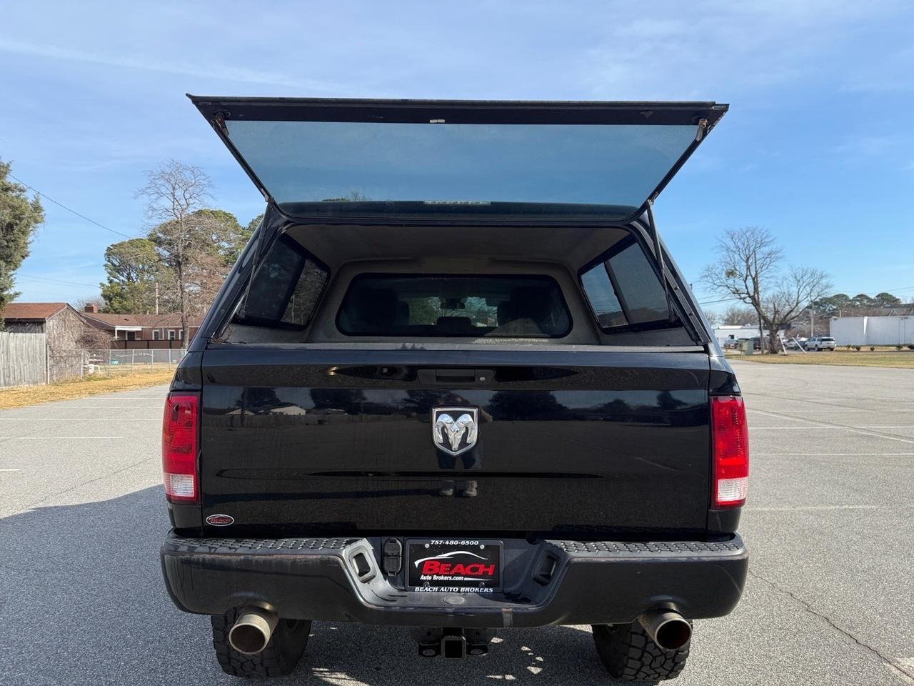 2014 Ram 1500 Express, BLUETOOTH, POWER AND HEATED MIRRORS W/ MANUAL FOLD, TOW PACKAGE, RUNNING BOARDS, CAMPER SHELL, BLACK WHEELS, CRUISE CONTROL, STEERING WHEEL CONTROLS, CD PLAYER, LOW MILES! Norfolk VA 2014 Ram 1500 Express, BLUETOOTH, POWER AND HEATED MIRRORS W/ MANUAL FOLD, TOW PACKAGE, RUNNING BOARDS, CAMPER SHELL, BLACK WHEELS, CRUISE CONTROL, STEERING WHEEL CONTROLS, CD PLAYER, LOW MILES! Norfolk VA