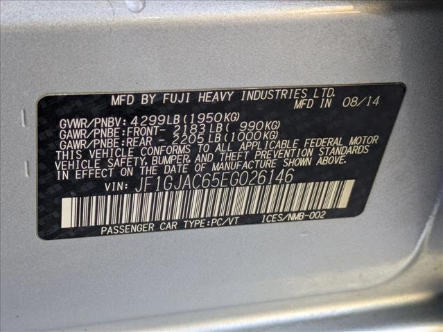 2014 Subaru Impreza Sedan Premium Roseville CA