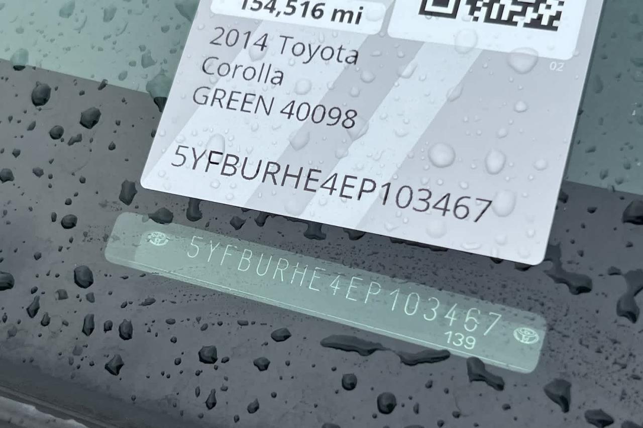2014 Toyota Corolla LE Roseville CA