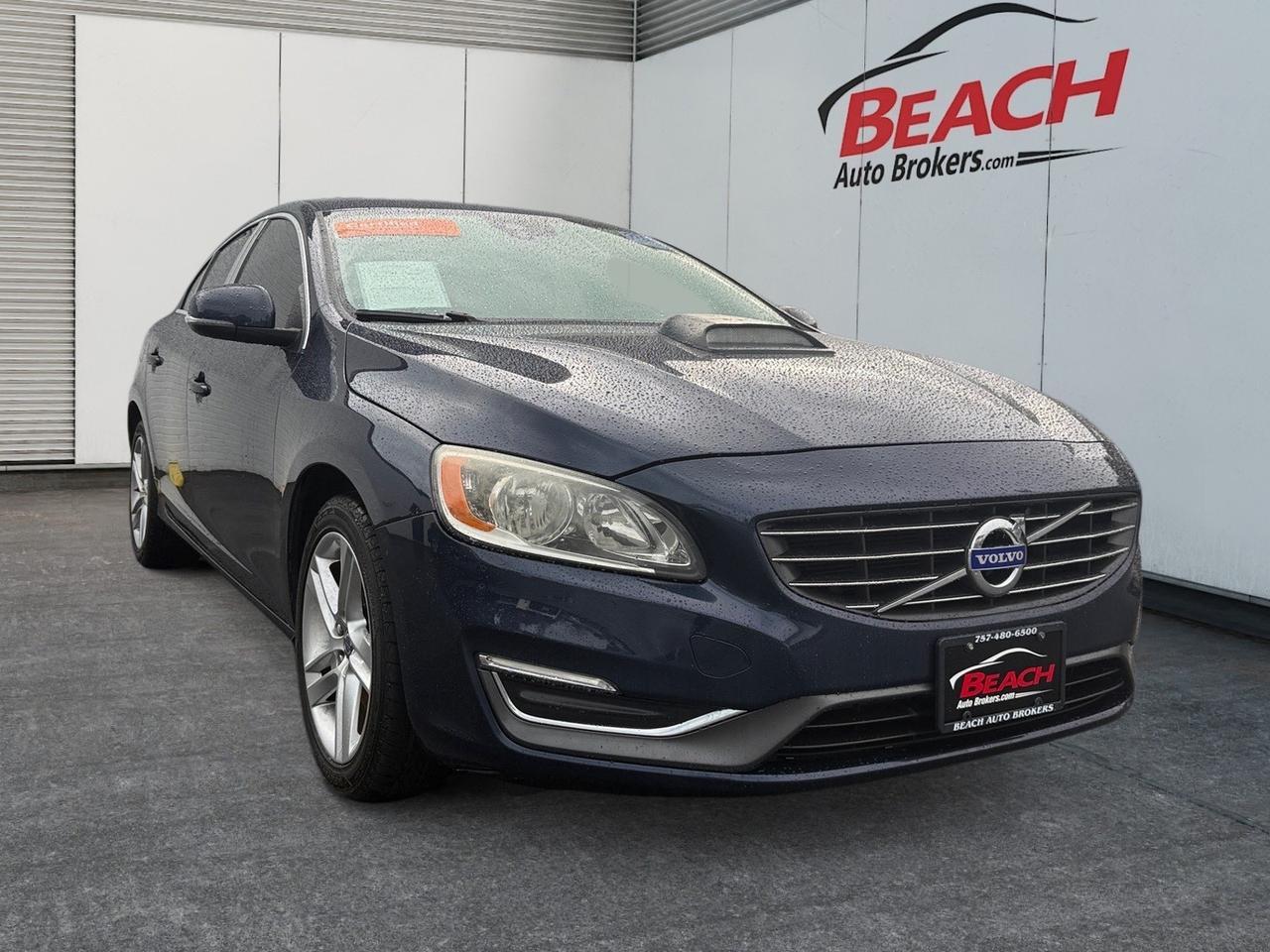2014 Volvo S60 T5 Premier Plus, HEATED SEATS, SUNROOF, KEYLESS START, POWER MIRRORS, BLUETOOTH, LOW MILES, COME AND TEST DRIVE THIS VOLVO TODAY! Norfolk VA 2014 Volvo S60 T5 Premier Plus, HEATED SEATS, SUNROOF, KEYLESS START, POWER MIRRORS, BLUETOOTH, LOW MILES, COME AND TEST DRIVE THIS VOLVO TODAY! Norfolk VA