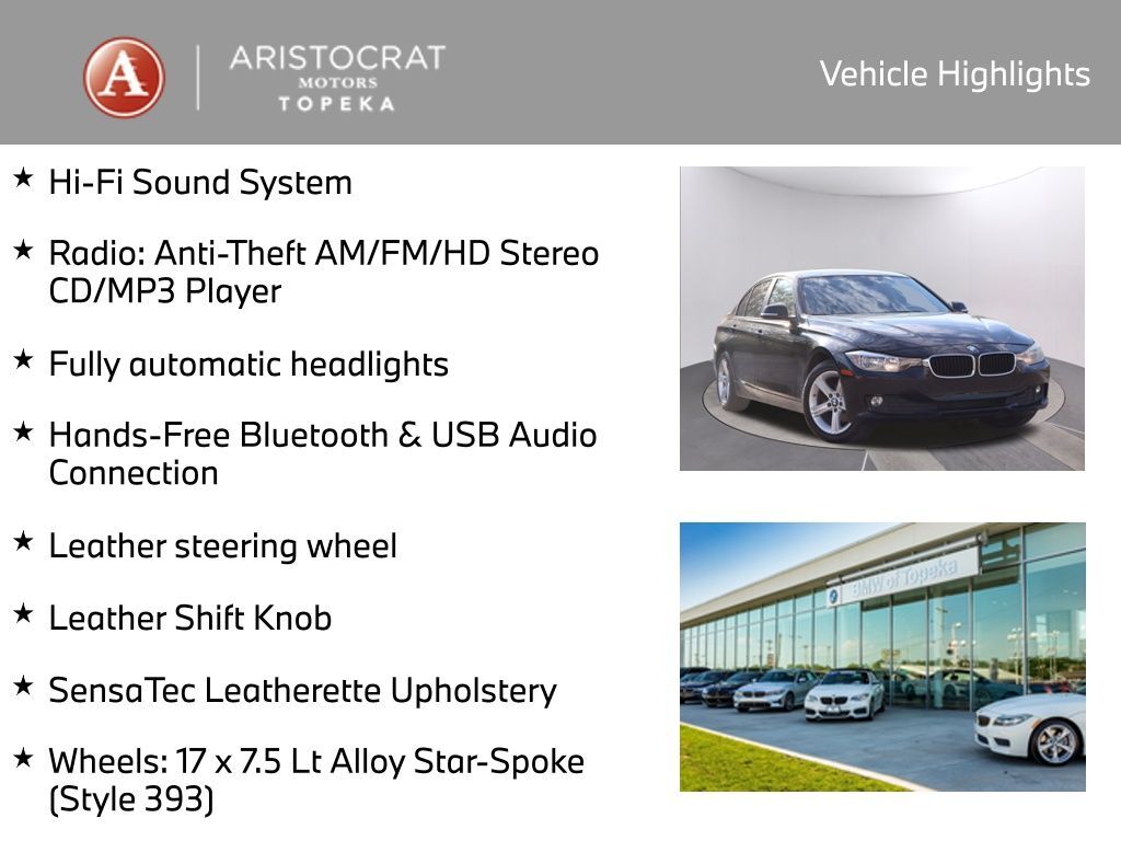 2015 BMW 3 Series 320i