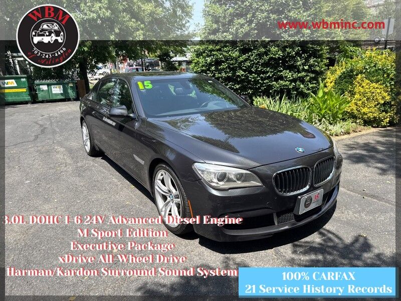 2015 BMW 7 Series 740Ld xDrive AWD w/ M-Sport Package 2015 BMW 7 Series 740Ld xDrive AWD w/ M-Sport Package