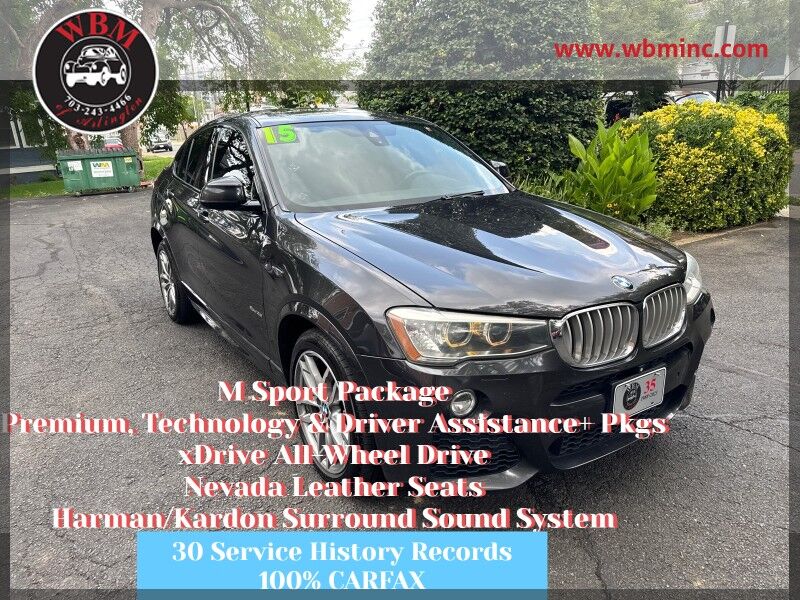 2015 BMW X4 xDrive35i w/ M-Sport & Technology Pkg 2015 BMW X4 xDrive35i w/ M-Sport & Technology Pkg
