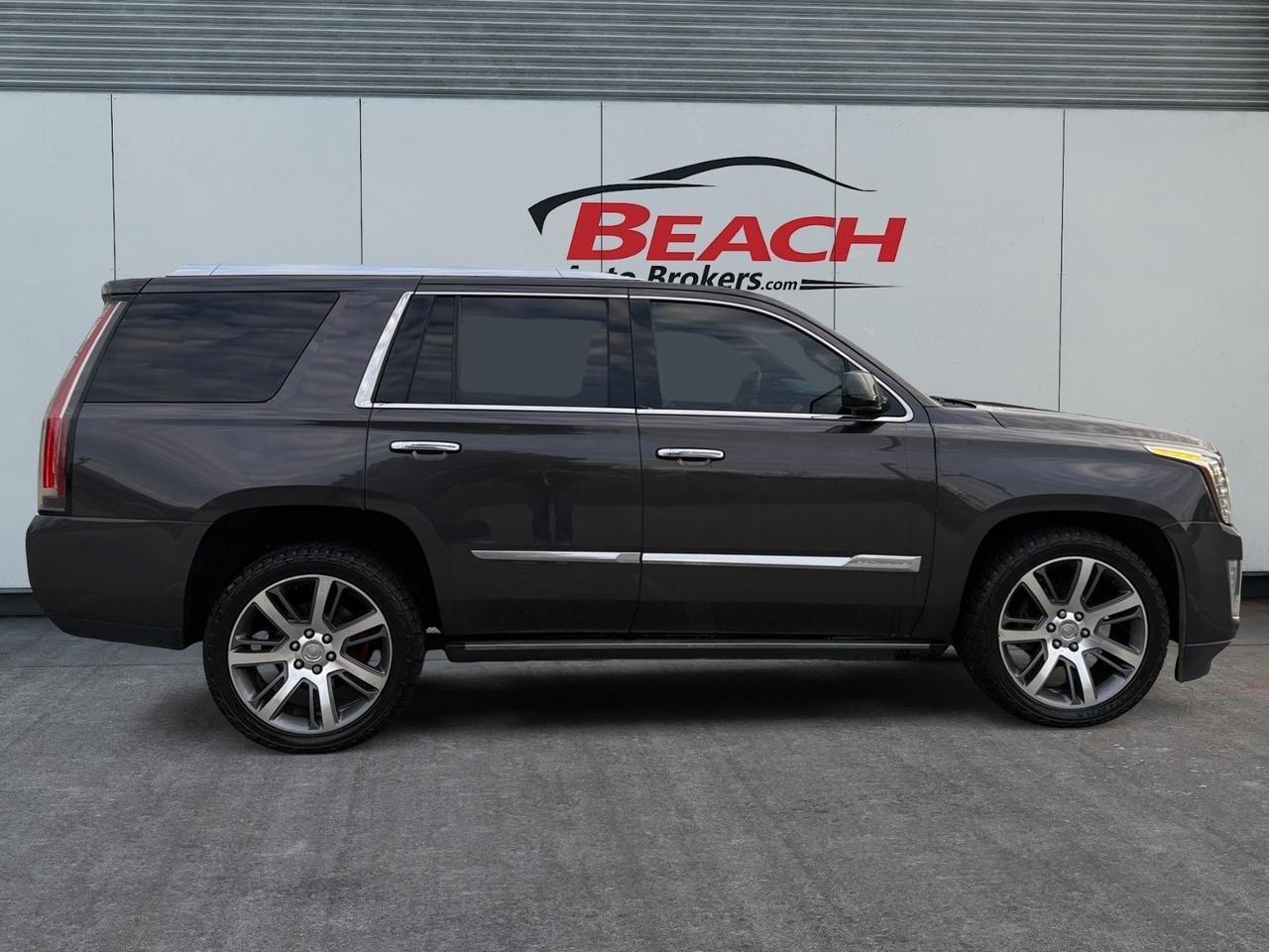 2015 Cadillac Escalade Premium, HEATED AND VENTILATED SEATS, HEATED REAR SEATS, POWER RUNNING BOARDS, SUNROOF, BOSE SPEAKERS, ALL WEATHER FLOOR MATS, CAPTAINS CHAIRS, 3RD ROW, REMOTE START, POWER FOLDING MIRRORS, THE PERFECT FAMILY VEHICLE! Norfolk VA 2015 Cadillac Escalade Premium, HEATED AND VENTILATED SEATS, HEATED REAR SEATS, POWER RUNNING BOARDS, SUNROOF, BOSE SPEAKERS, ALL WEATHER FLOOR MATS, CAPTAINS CHAIRS, 3RD ROW, REMOTE START, POWER FOLDING MIRRORS, THE PERFECT FAMILY VEHICLE! Norfolk VA