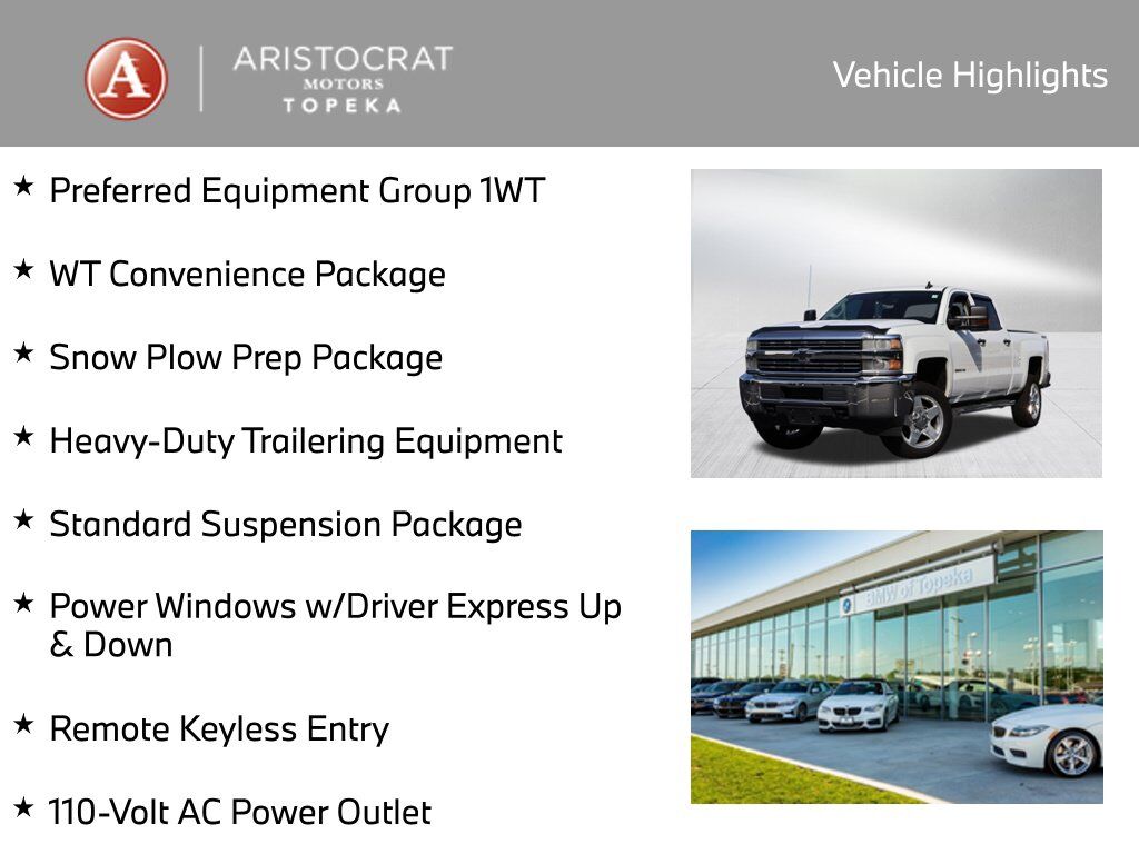 2015 Chevrolet Silverado 2500HD Work Truck
