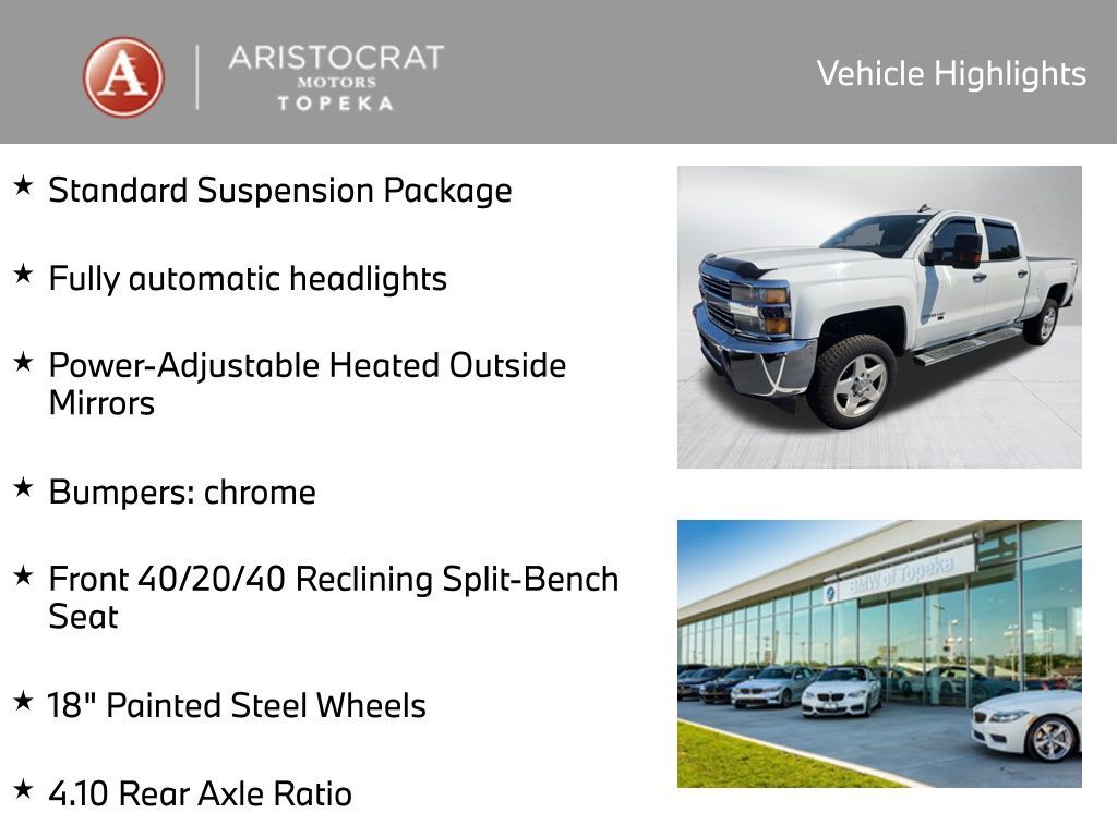 2015 Chevrolet Silverado 2500HD Work Truck