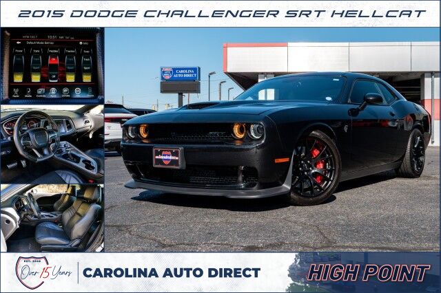 2015 Dodge Challenger SRT Hellcat / Laguna Leather / 6.2L Supercharged V8! High Point NC 2015 Dodge Challenger SRT Hellcat / Laguna Leather / 6.2L Supercharged V8! High Point NC